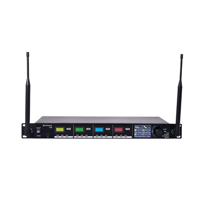 Citronic TU4 Σύστημα Ασύρματου Μικροφώνου UHF με Δυνατότητα Συντονισμού Quad PLL