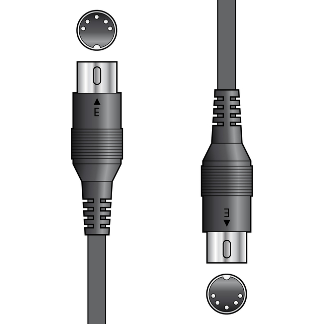 Citronic MIDI300 Καλώδιο MIDI 5 Pin Din Plug - 5 Pin Din Plug 3m