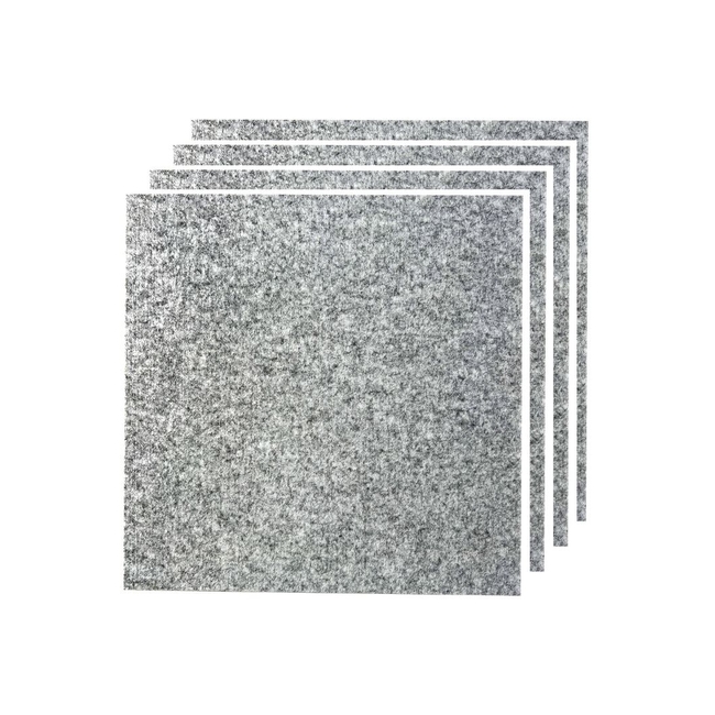 Citronic SAT12-SILVER-GREY Ηχοαπορροφητικό Πάνελ Πολυεστέρα 60 x 60 x 1,2 cm Silver Grey (4 Τεμάχια)