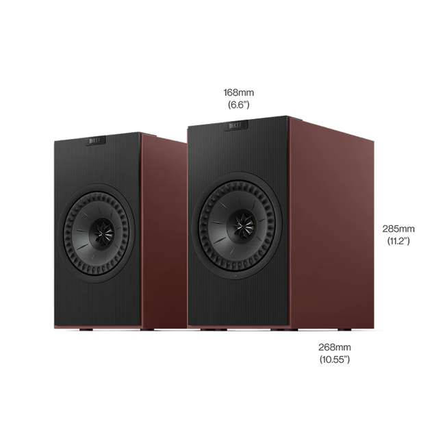 KEF Coda W - Vintage Burgundy (Ζεύγος)