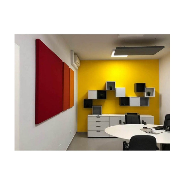 Audiodesigner RECT PANEL Coal Black Ηχοαπορροφητικά Πάνελ 120x60x5 cm / 2.88 τ.μ. (4 Τεμάχια)