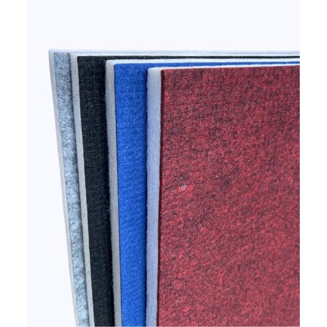 Audiodesigner Colour Ceiling Panels Black Χωνευτά Ηχοαπορροφητικά Πάνελ Οροφής 60x60x2,5 cm (6 Τεμάχια)