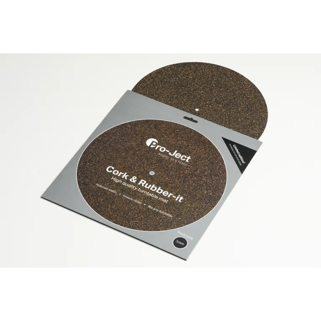 Pro-Ject Cork & Rubber it - 3mm για όλα τα πλατώ