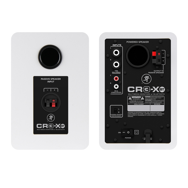 Mackie CR3-X BT White - 3inch (Ζεύγος)
