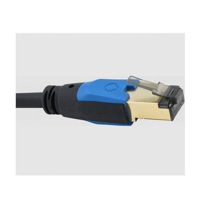Oehlbach Giga Καλώδιο Streaming και Δικτύου Cat 8.1 1m Black (Τεμάχιο)