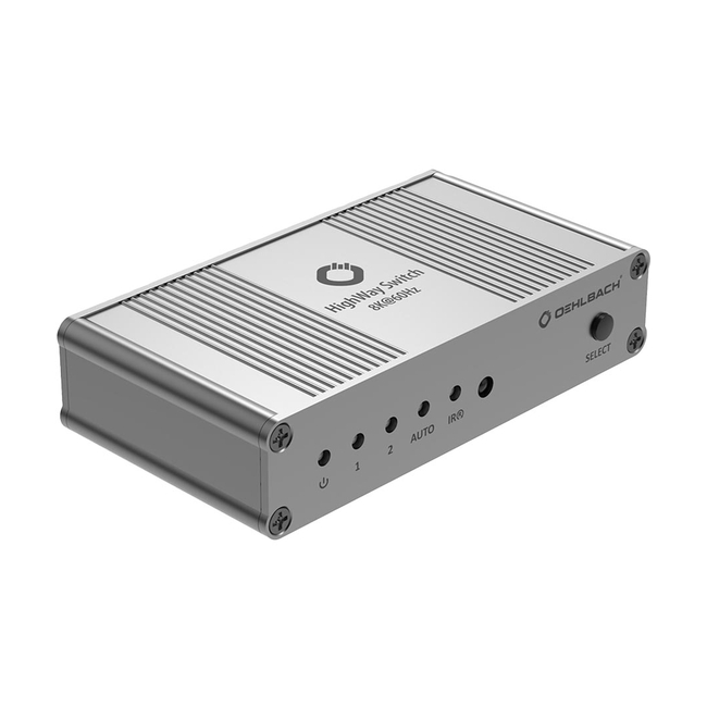Oehlbach HIGHWAY SWITCH 8K signal switcher for HDMI®Silver (Τεμάχιο) -- PS1685101771 --