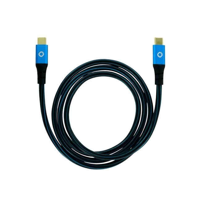 Oehlbach USB Plus CC Καλώδιο USB 3.1 Type C - Type C 1m Blue (Τεμάχιο)