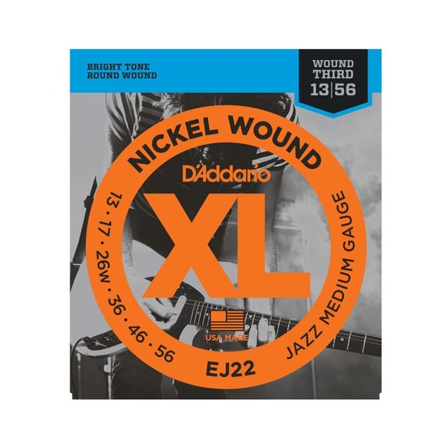 D'Addario Χορδές EJ-22 Ηλεκτρικής Κιθάρας