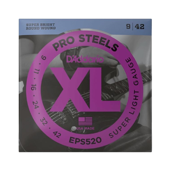 D'Addario Χορδές Ηλ. Κιθάρας EPS-520