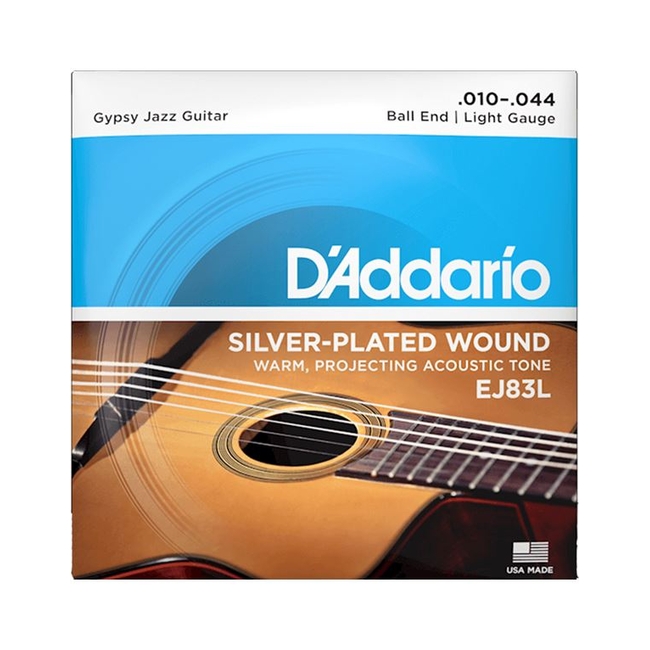 D'Addario EJ83L Light Ball end Gypsy Jazz Χορδές Ακουστικής Κιθάρας