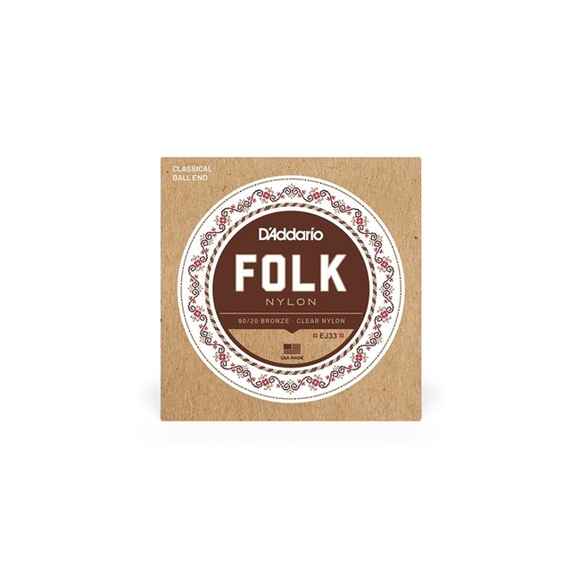D'Addario EJ-33 Χορδές Κλασικής Κιθάρας (με μπίλια)
