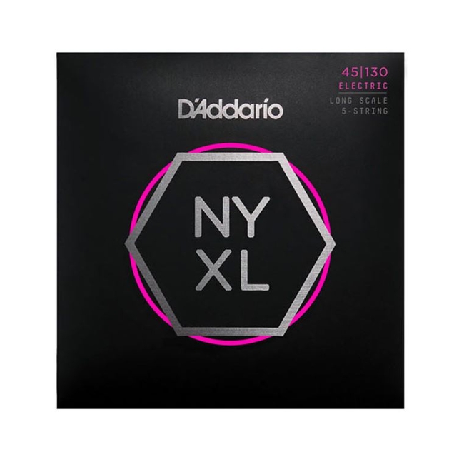 D'Addario NYXL 45130 Χορδές Ηλεκτρικού Μπάσου Long Scale ( 5 χορδο )