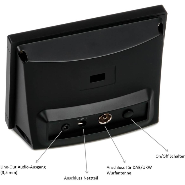 Dual DAB 2A Digital radio adapter with DAB(+)/FM tuner