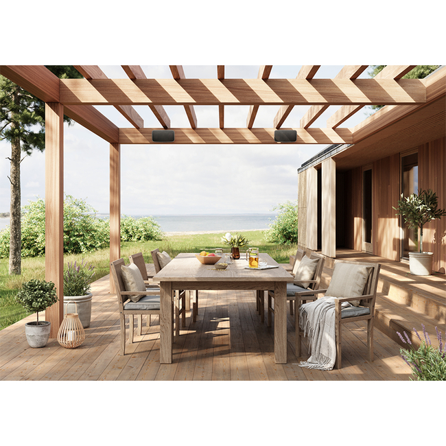 Dali Gardian OW 6 - Black (Ζεύγος) 5703120115344