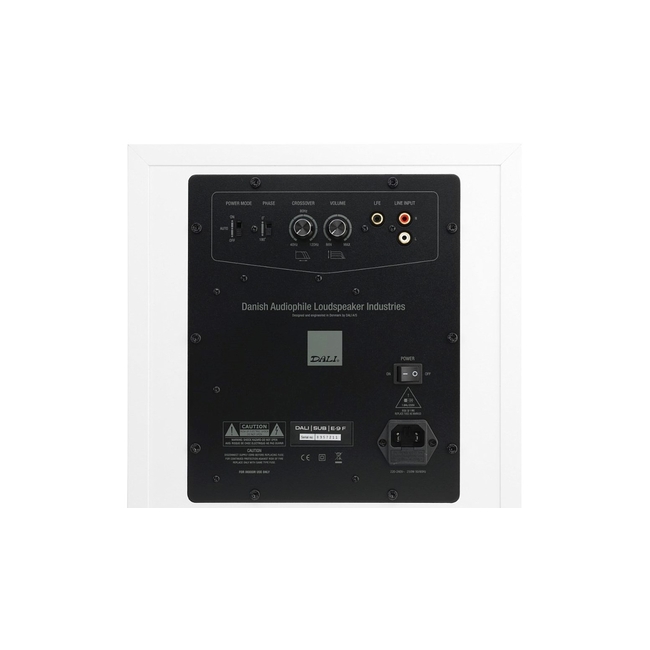 Dali SUB E-9 F Satin Black - 9inch