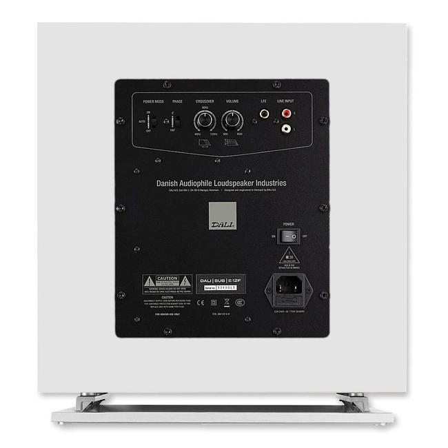 Dali SUB E-12 F Satin White- 12inch