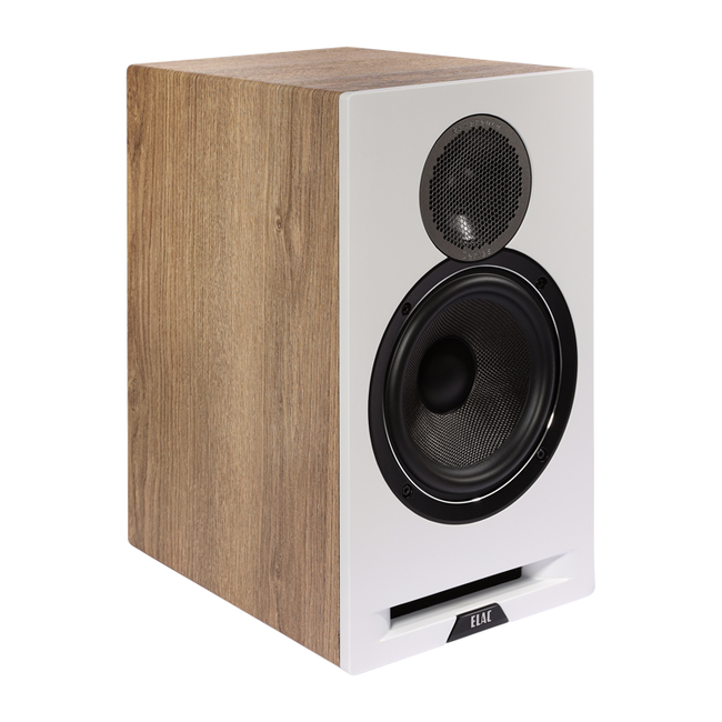 Elac Debut Reference DBR62 White/Wood (Ζεύγος)