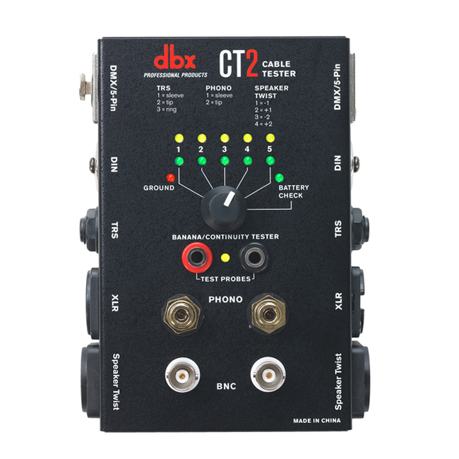 DBX CT-2 Tester Καλωδίων