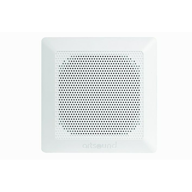ArtSound DC84 Τετράγωνα Αδιάβροχα Εντοιχισμένα Ηχεία 6,5'' 2-way 100W White (Ζεύγος)