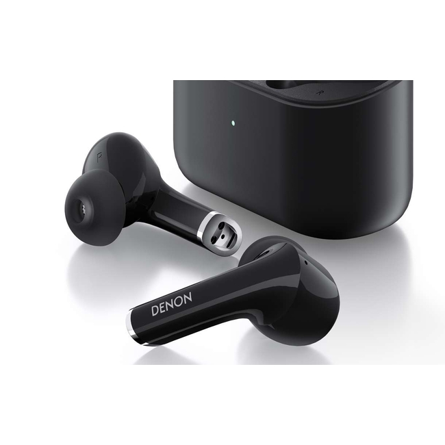 Denon AH-C830NCW True Wireless In-Ear Headphones with Active Noise Cancelling (Black)