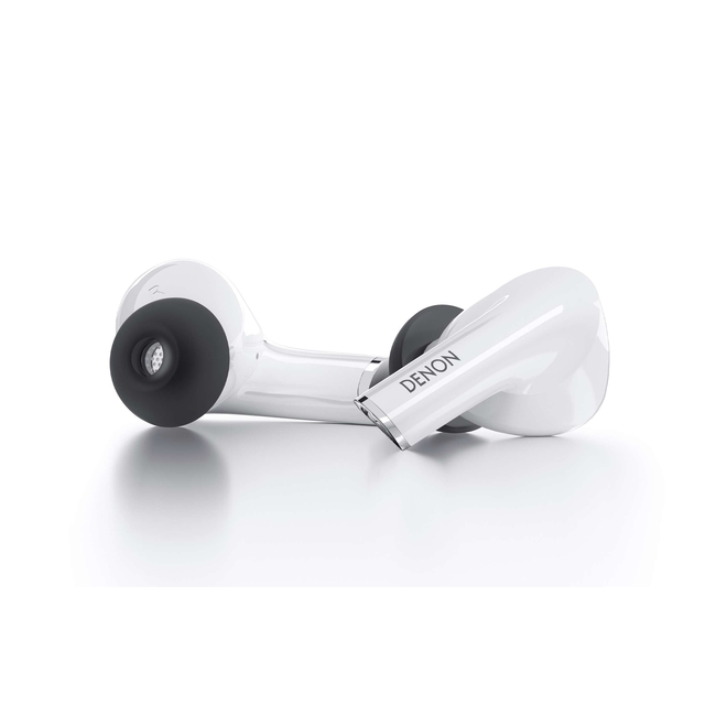 Denon AH-C830NCW True Wireless In-Ear Headphones with Active Noise Cancelling (White)