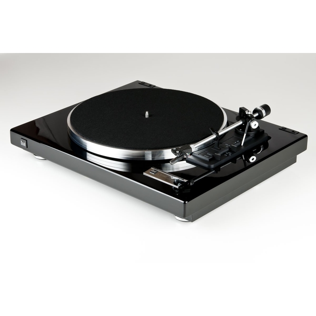 Dual CS 460 Piano Black Silver - Belt Drive.