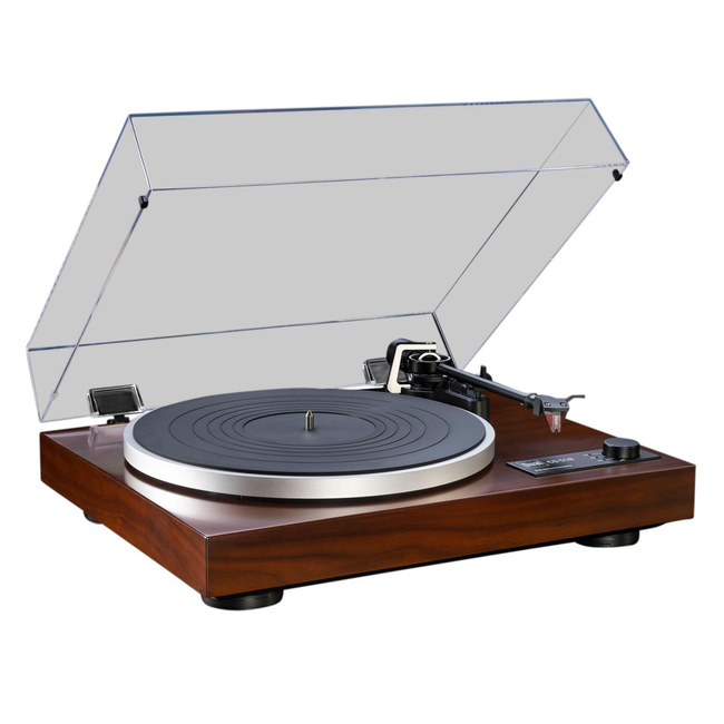 Dual CS 518 Walnut - Belt Drive - Με προενισχυτή. 5 ΧΡΟΝΙΑ ΕΓΓΥΗΣΗ