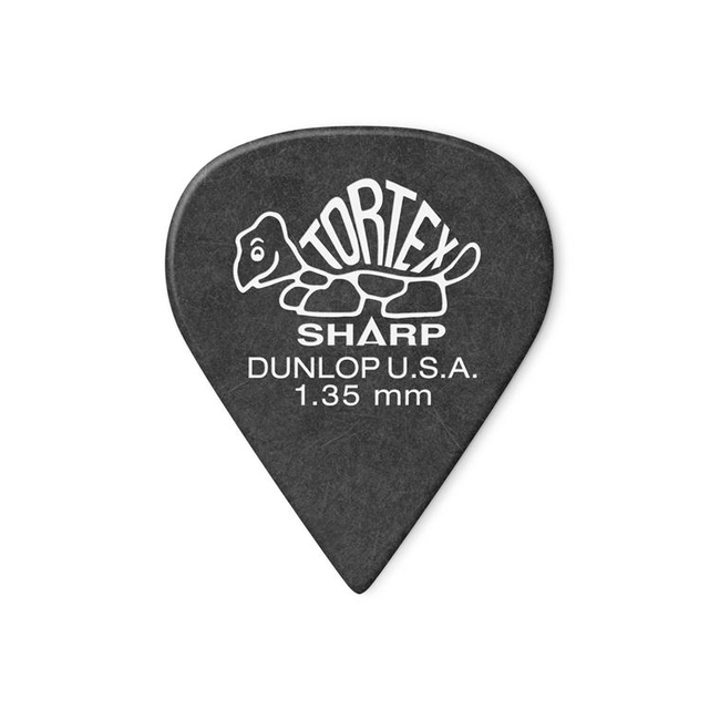 DUNLOP 412P1.35 Tortex Sharp 1.35mm Πέννες (12τεμάχια)