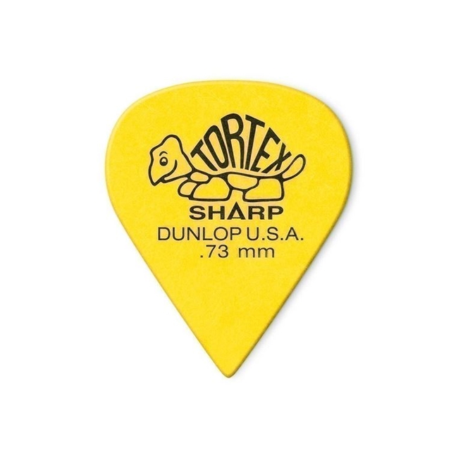 DUNLOP 412P.73 Tortex Sharp .73mm Πέννες ( 12τεμάχια )