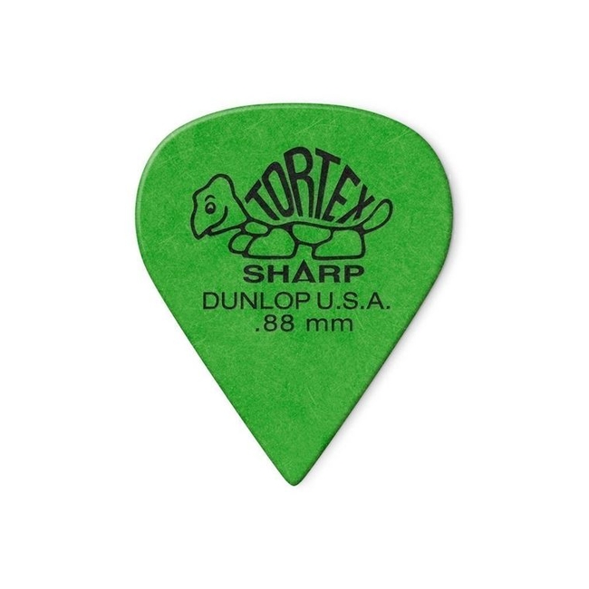 DUNLOP 412P.88 Tortex Sharp .88mm Πέννες ( 12τεμάχια )