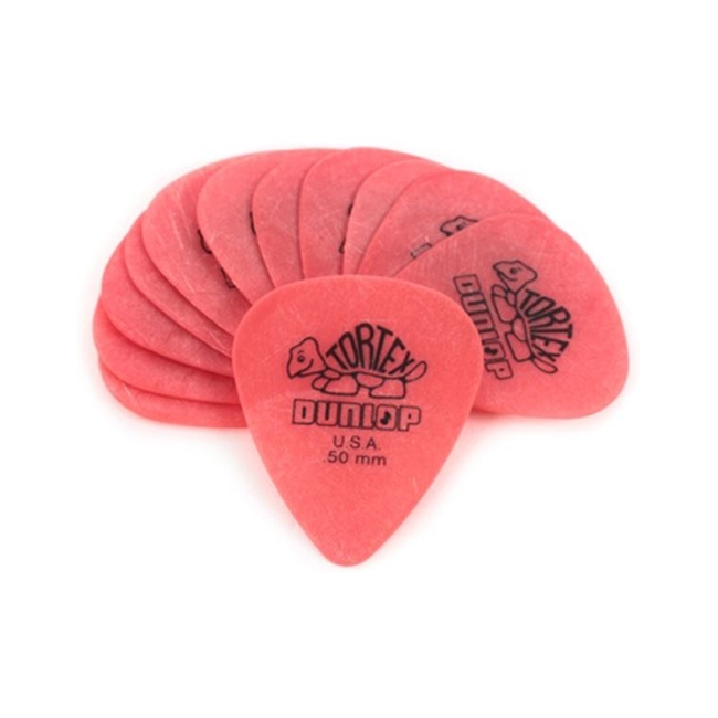 DUNLOP 418P.50 Tortex Standard Πέννες  ( 12 τεμάχια )