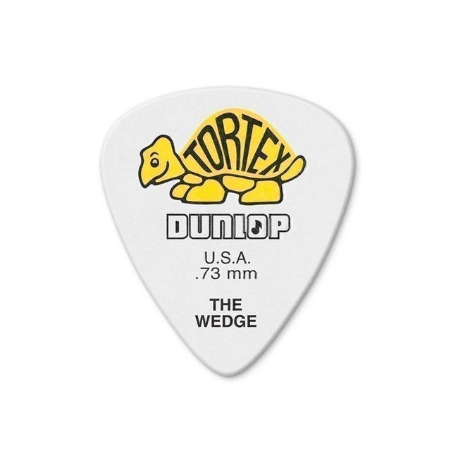 DUNLOP 424P.73 Tortex Wedge .73mm Πέννες ( 12τεμάχια )
