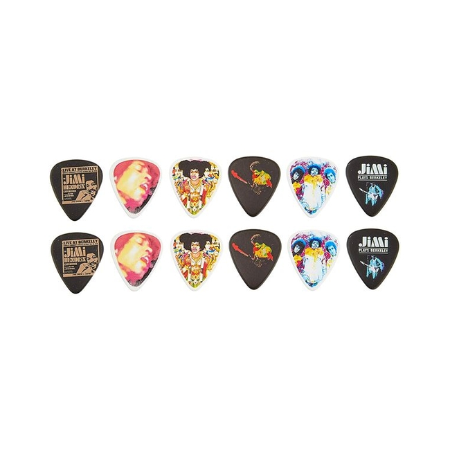 DUNLOP JHPT03H  Jimi Hendrix Electric Lady Tin Πέννες ( 12 τεμάχια )