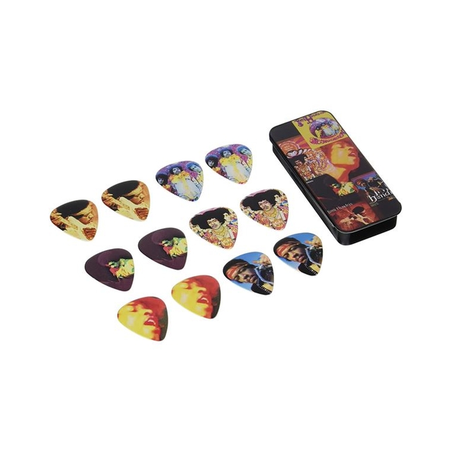 DUNLOP JHPT08H Jimi Hendrix Hendrix Montage Tin Πέννες ( 12 τεμάχια )