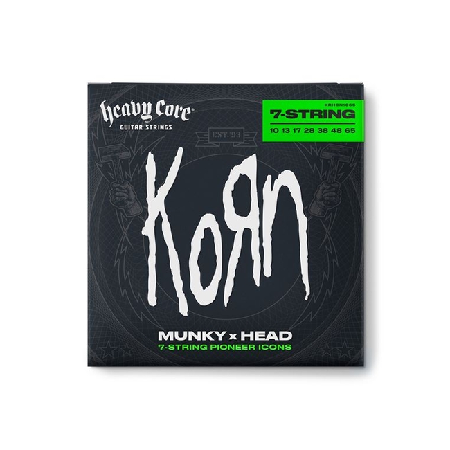 DUNLOP KRHCN1065-7  Heavy Core Korn Χορδές 7-χορδης Ηλεκτρικής Κιθάρας (10-65)