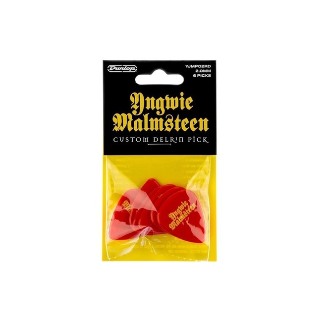 DUNLOP YJM-02RD Yngwie Malmsteen Πέννες ( 6 τεμάχια )