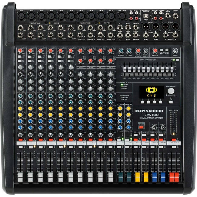 Dynacord CMS-1000III -10 mic 5 stereo