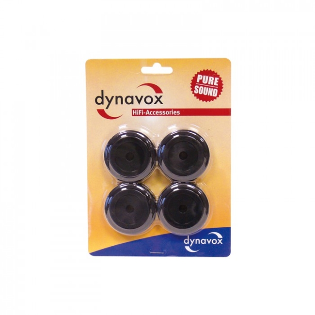Dynavox 206383 - Aluminium Feet Black (4pcs)