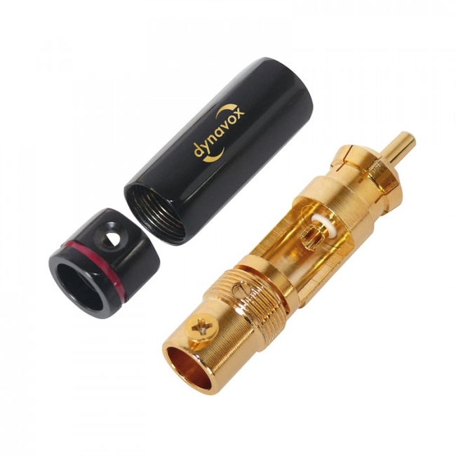 Dynavox High-End Cinchstecker Set / RCA Plugs (207625)
