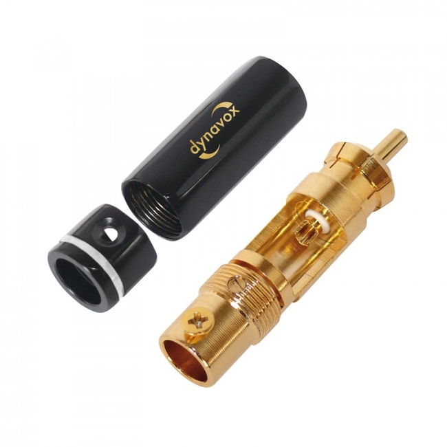 Dynavox High-End Cinchstecker Set / RCA Plugs (207625)