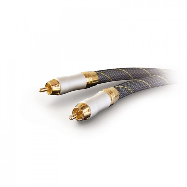 Dynavox 204971 High-End Stereo RCA Cable - 0.6m