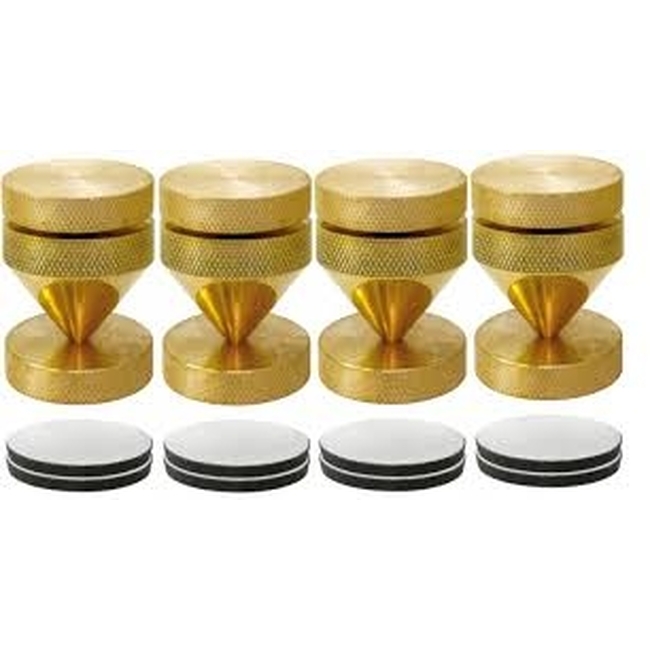 Dynavox Sub Watt Absorber 100818 Κώνοι Brass (set 4 τεμάχια)
