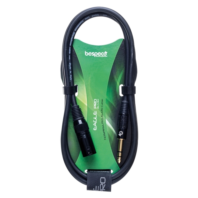 Bespeco - EASX300 Jack TRS / XLR Male - 3m