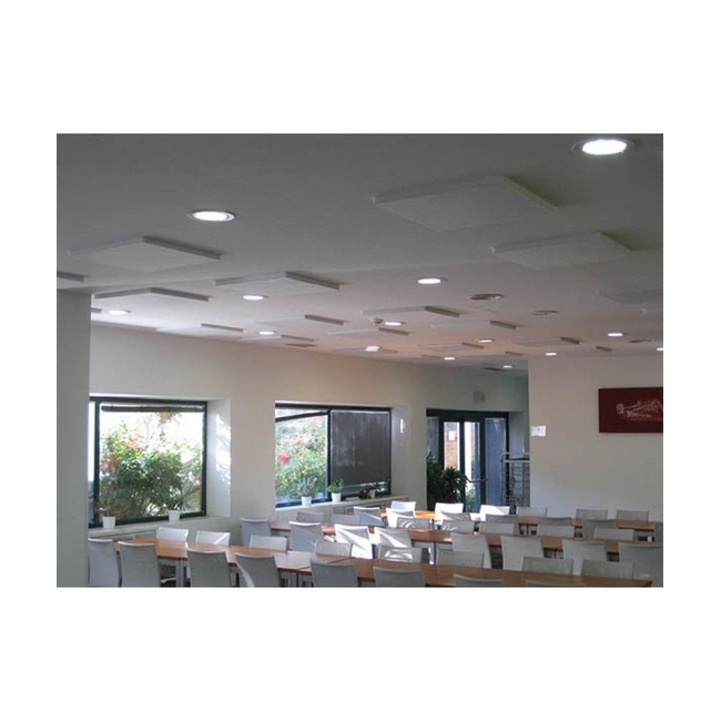 Audiodesigner ECOPLAN® Rectangle Ηχοαπορροφητικά Πάνελ 40 x 120 x4cm / 1,92 τ.μ. Λευκό (Σετ 4 Τεμαχίων)