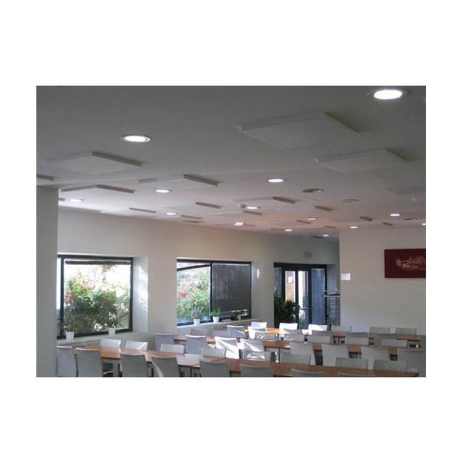 Audiodesigner ECOPLAN® Square Ηχοαπορροφητικά Πάνελ 40 x 40 cm Μαύρο (Σετ 4 Τεμαχίων)