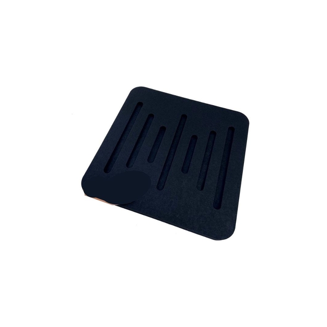 Audiodesigner Ecoplan Sounder Black/Black Ηχοαπορροφητικό Πάνελ Πολυεστέρα 600x600x40 mm / 0,36 τ.μ.