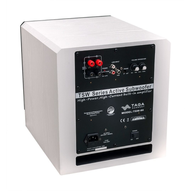 Taga Harmony TSW-80 White - 8inch