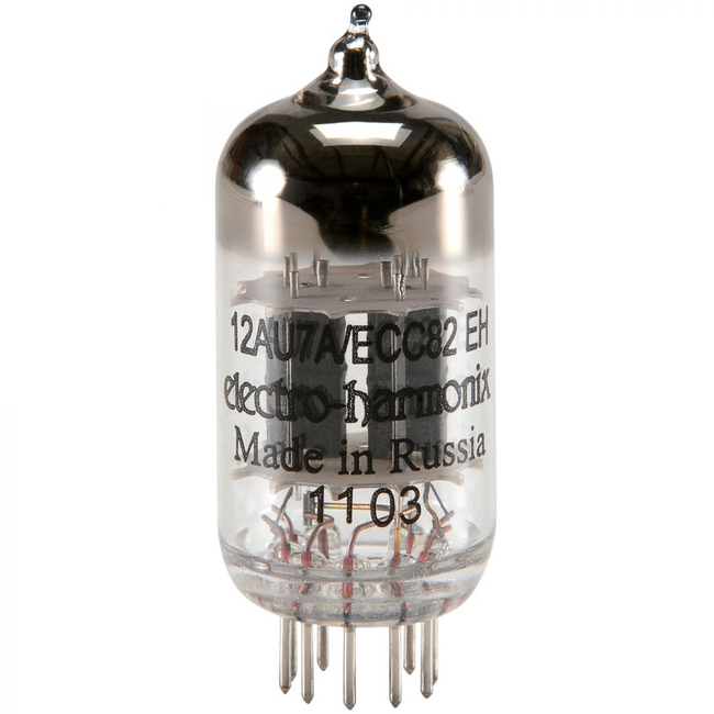 Electro Harmonix 12AU7 / ECC82 Tube Silver Plated Pins