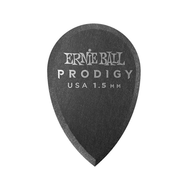 ERNIE BALL Black Teardrop Prodigy 9330 Πέννες 1.5mm (6 Τεμάχια)