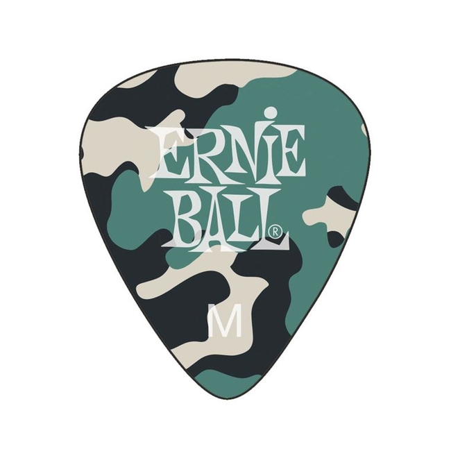 ERNIE BALL Camouflage Cellulose Medium Πέννες (12 ΤΕΜΑΧΙΑ)